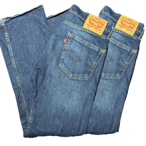 Levi’s Bundle 505 Straight Leg Regular Fit Jeans - Picture 1 of 7